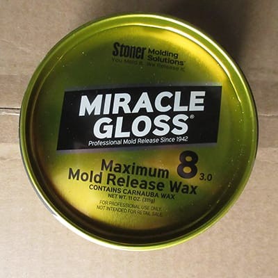 Miror Glaze Mould Release M0811 MIRACLE GLOSS 2.0 qty 1 tin 311 gram