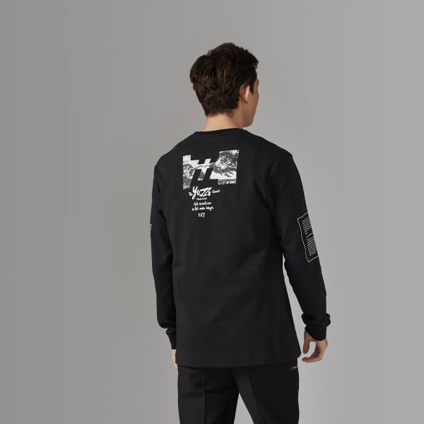 Tshirt Yezzo Genesis Sixth Day L/S Black