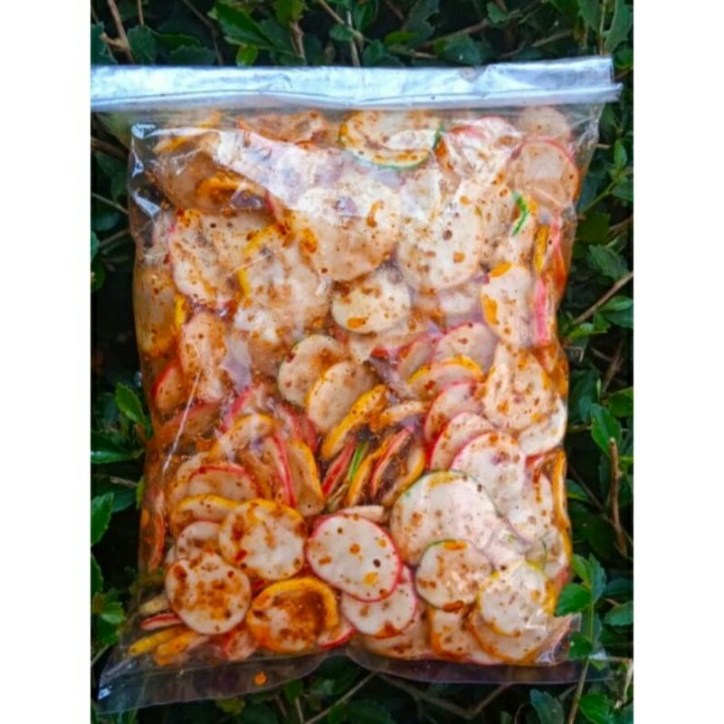 

500gram SEBRING/KERUPUK/SEBLAK KERING PEDAS/BANTET DAUN JERUK