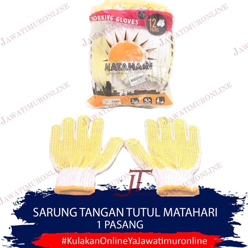 Sarung Tangan Proyek Tutul Matahari