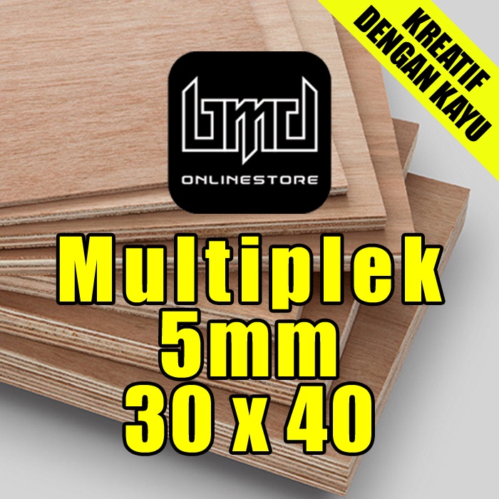 Triplek / Multiplek 5mm ( 30x40 )cm