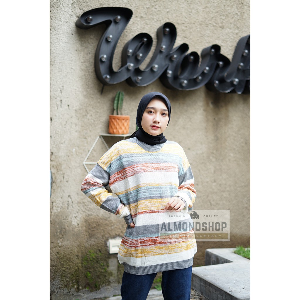 Sweater Rajut Wanita / Lovata Twist / Sweater Rajut Premium / Atasan Wanita Rajut