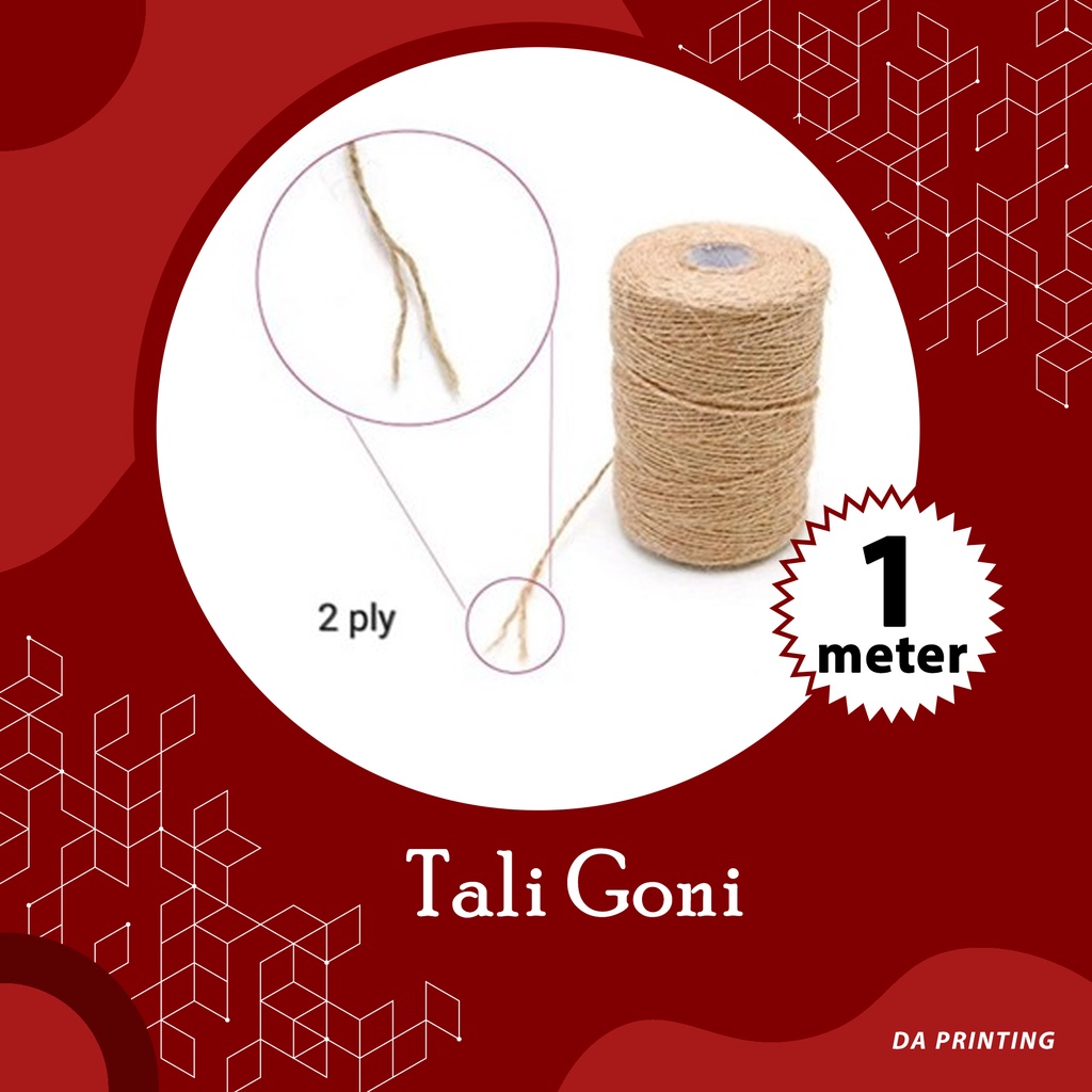 

[DA PRINTING] Tali Goni 2ply/ Tali Rami Murah Surabaya