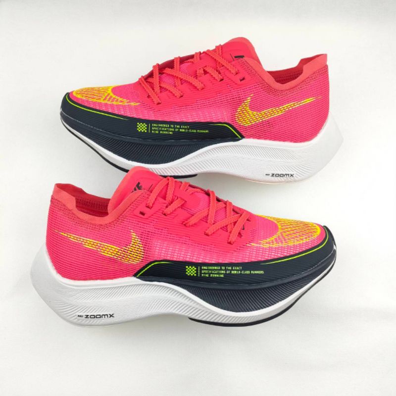 Sepatu Sneakers Nike Zoom X Vaporfly Next Percent 2 Road Racing Red Black
