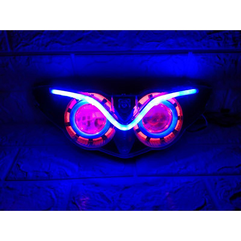 ➡️LAMPU PROJI PROJIE ALIS DAN REFLEKTOR LAMPU DEPAN JUPITER Z BURHAN TINGGAL PASANG KE MOTOR