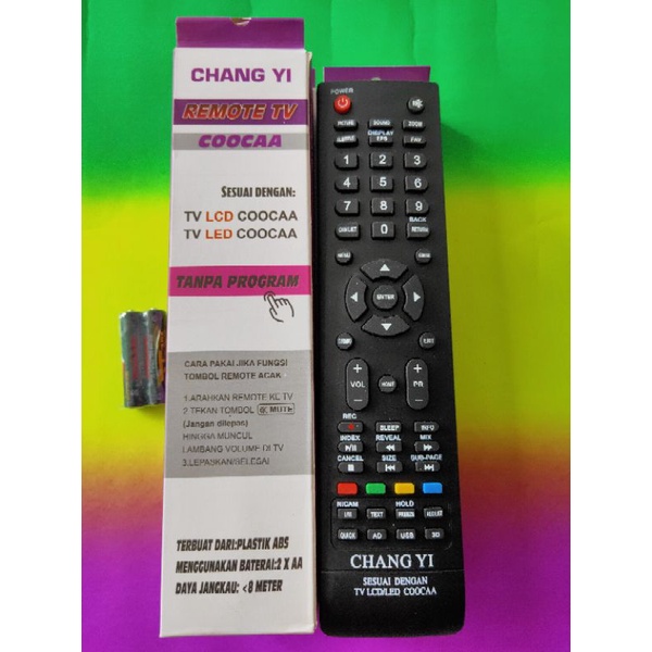 Remote TV LED LCD COOCAA original grade. langsung pakai.