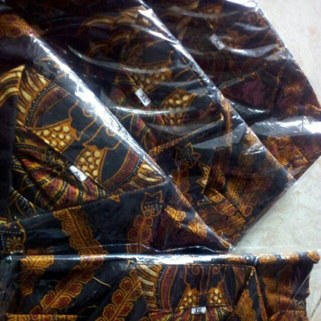 Kemeja Batik Pria Ppbtk07 Modern Lengan Panjang Casual Modis Trendy Masa Kini M L Xl Asli Pekalongan