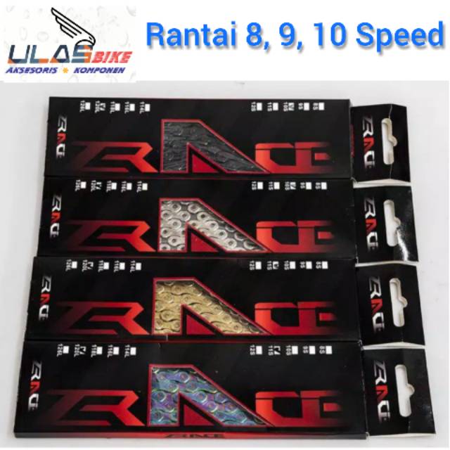 RACE Cassete Rantai Sepeda MTB 8, 9, 10 Speed
