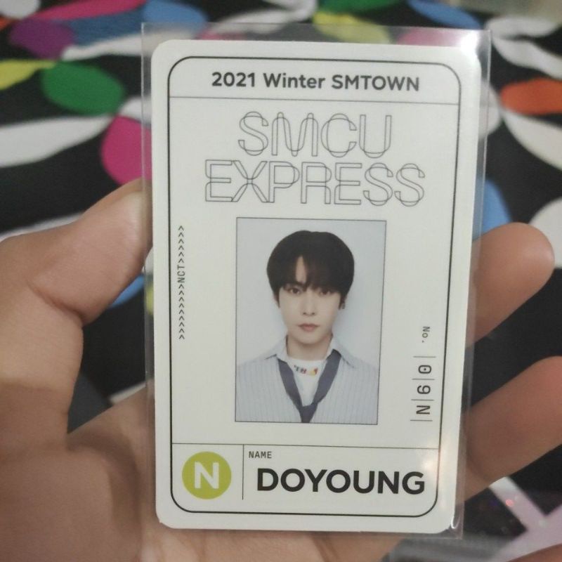 Passcard Doyoung SMCU Nighttime Official PC Doyoung NCT 127