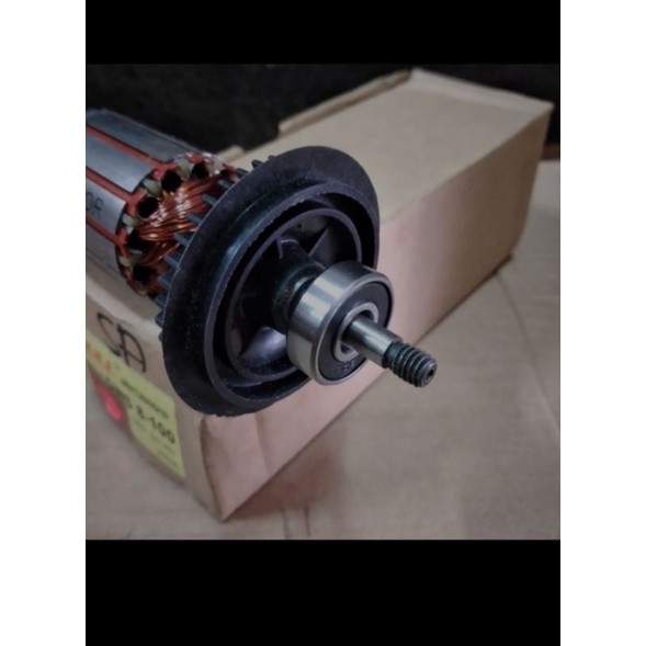 BULL ARMATURE ANGKER GWS8-100 FOR MESIN GERINDA TANGAN BOSCH GWS 8-100