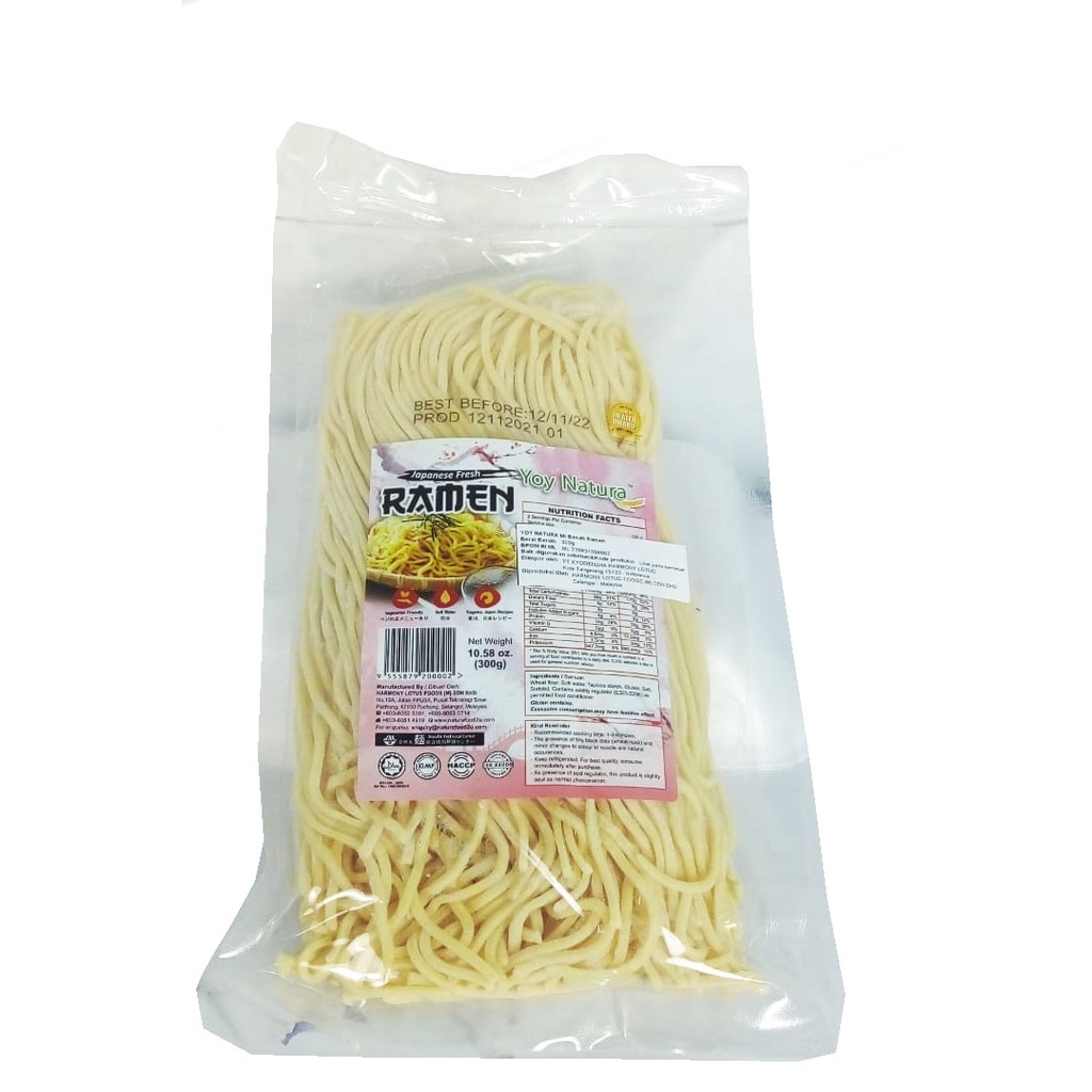 

YOY NATURA JAPANESE FRESH RAMEN 300g