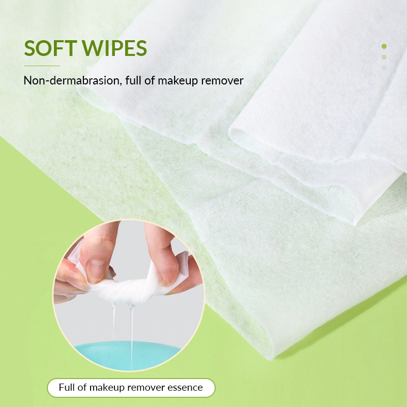 ★ BB ★ BIOAQUA Avocado Moist Wipes Make Up Removal 1 Pcs Makeup Remove wipes Cleansing Cotton remover Sheet - BIO AQUA【BPOM】