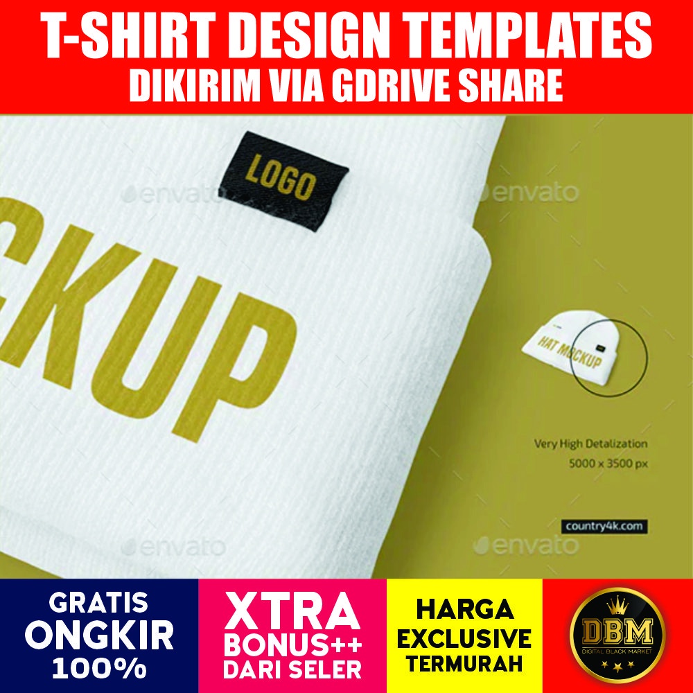 Beanie Hat Mockup Set - Photoshop