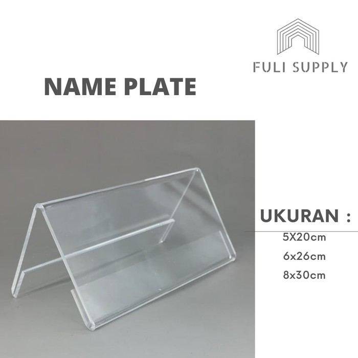 

Name Plate Aklirik Terbaik