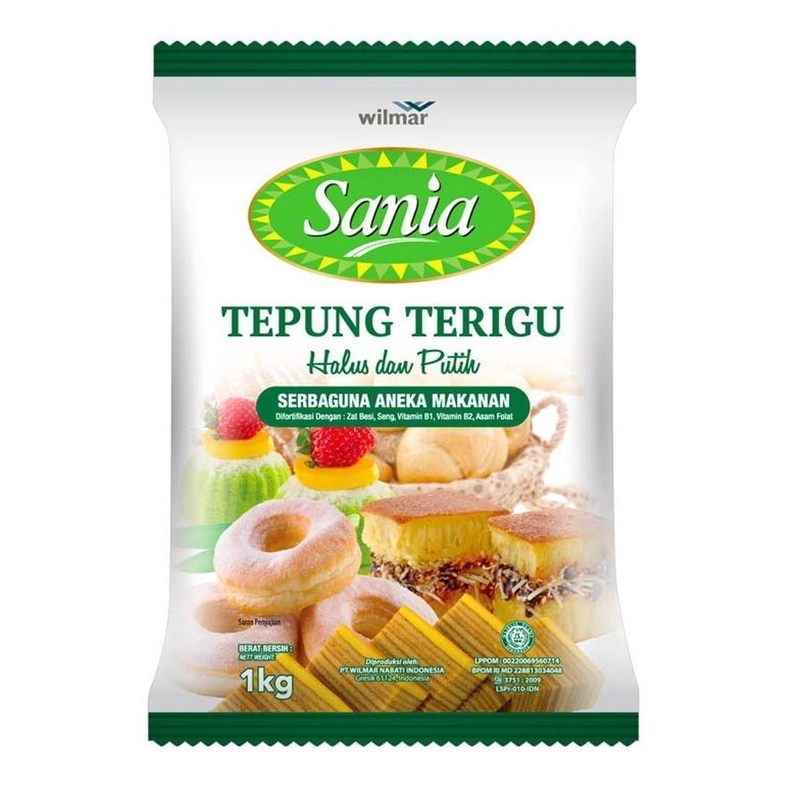 

tepung terigu sania 1 kg