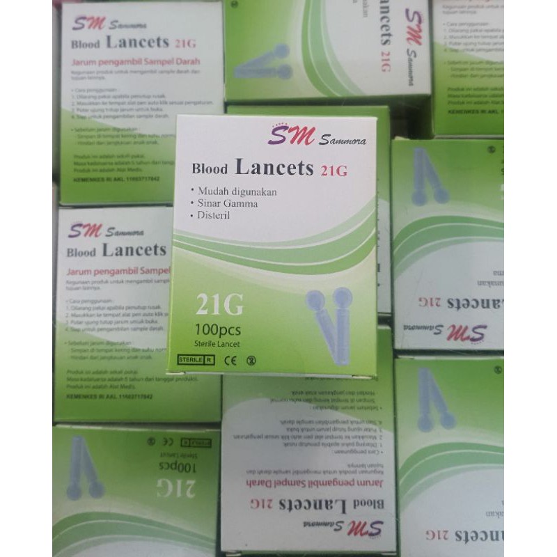 Jarum Bekam Korea Sm 21g isi 100pc/ Lancet 21g