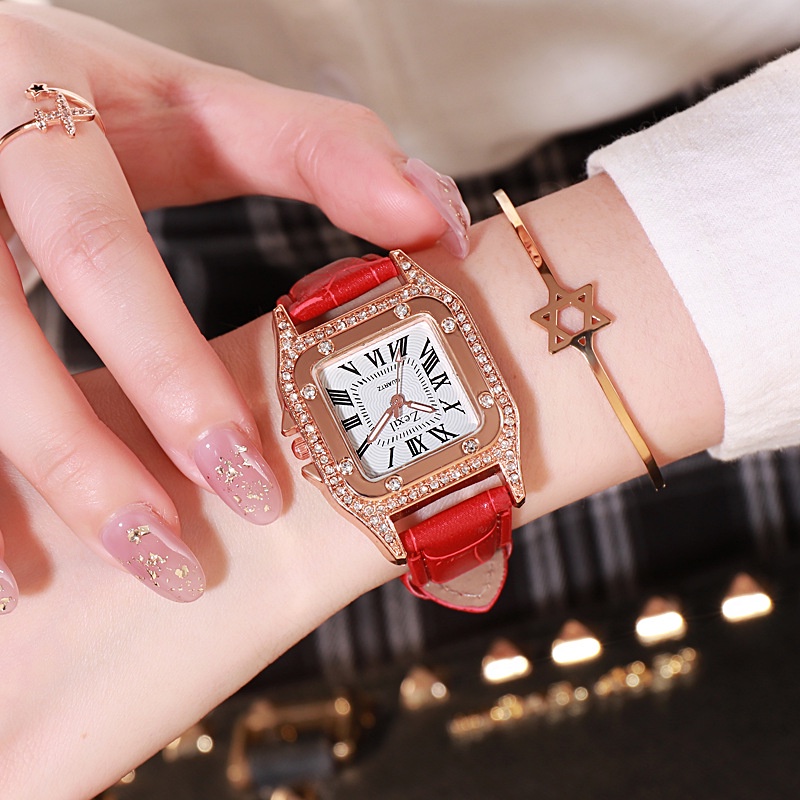 Jam Tangan Wanita A0150 INS Student Korean Style Simple Fashion Trend Casual Female Watches