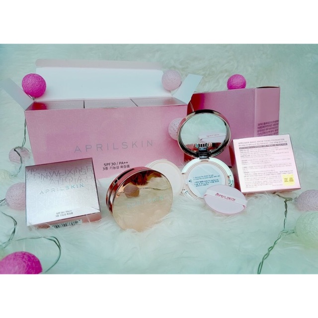 Aprilskin cushion foundation pink