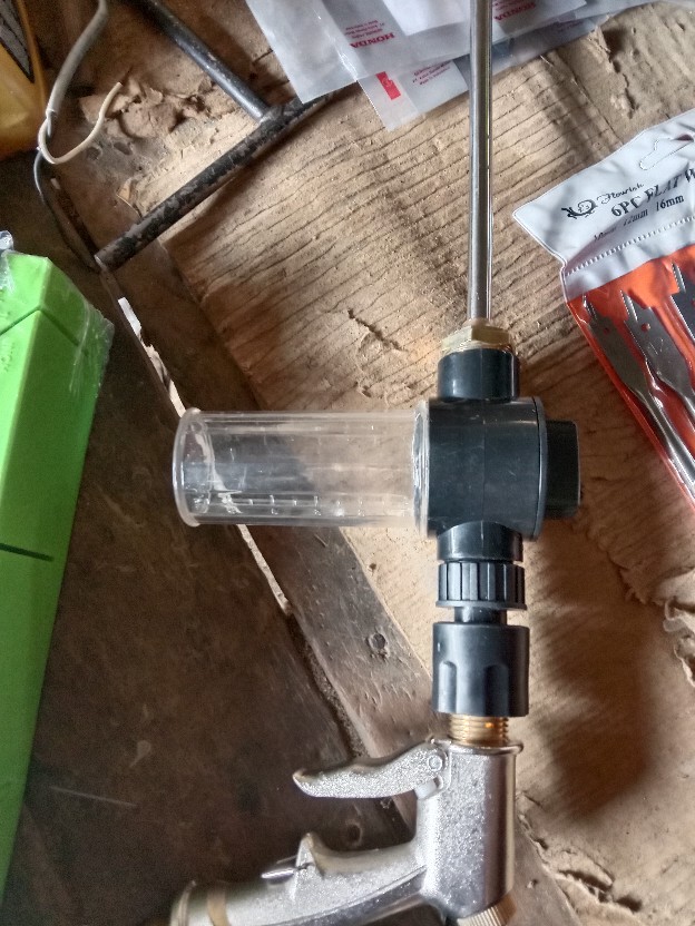 Sprayer Jet Gun Cuci Mobil Motor + Tabung Sabun