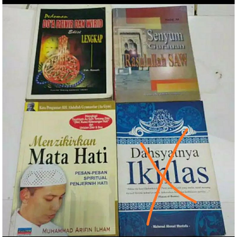 HARGA 1AN DOA DZIKIR DAN WIRID/RASULULLAH SAW/MENZIKIRKAN MATA HATI