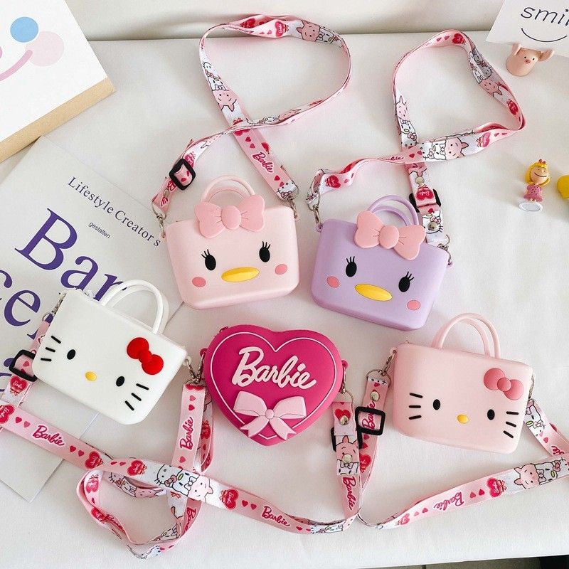 Tas selempang anak motif unicorn/tas pinggang anak unicorn/tas import anak unicorn bulu lembut/tas jelly pop it