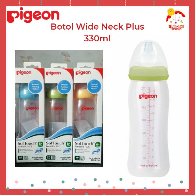 Pigeon Botol Wide Neck Plus 330ml