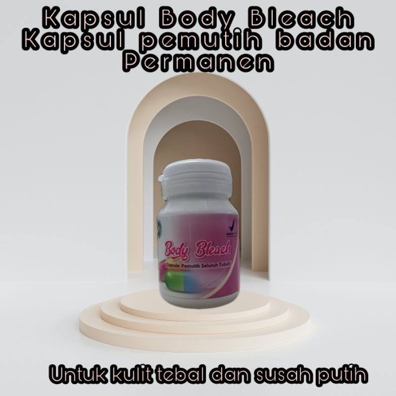 KAPSUL PEMUTIH SELURUH BADAN PERMANEN