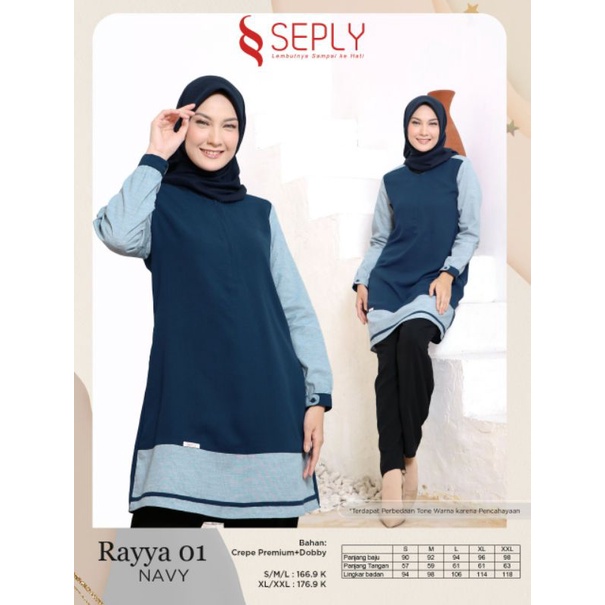 ATASAN TUNIK RAYYA 01 ETHICA ORIGINAL