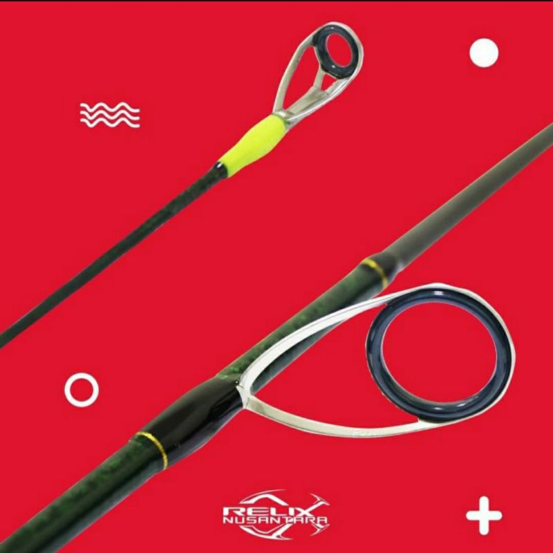 Joran Stick Katrol Pancing Relix Nusantara Jawara 180 602 10 20 Lb Fishing Rod Stick Galatama lele
