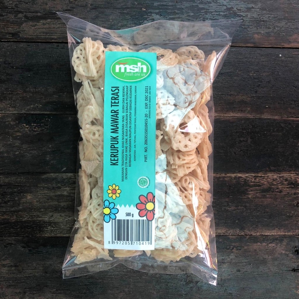 

MSH Kerupuk Mawar Terasi 500 g