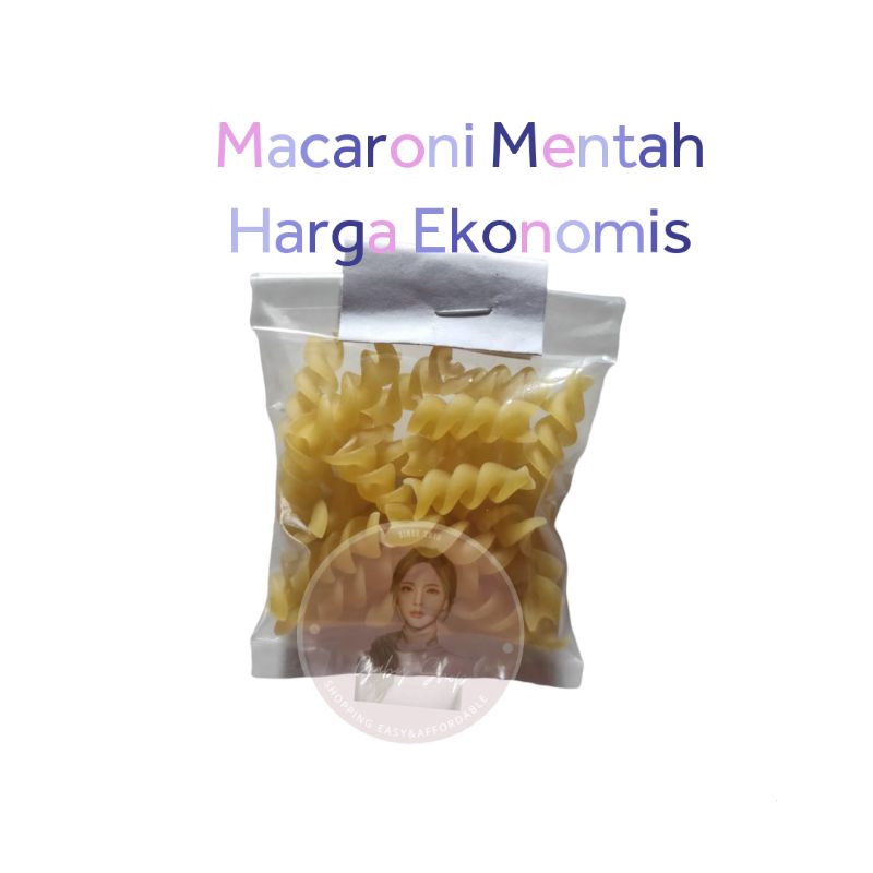 

MACARONI SPIRAL MENTAH MURAH REPACK