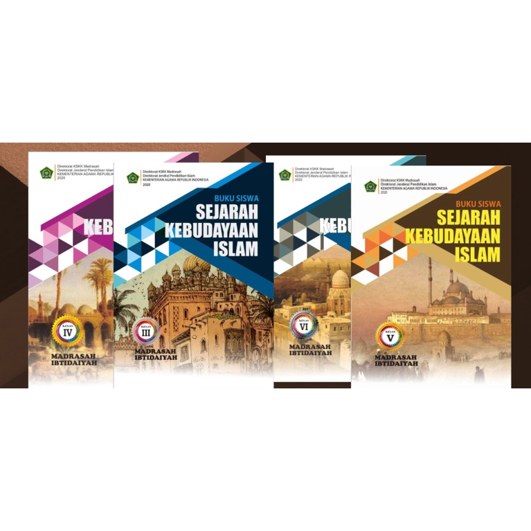 Jual Buku Siswa Sejarah Kebudayaan Islam MI KEMENAG Kelas 3,4,5,6 ...