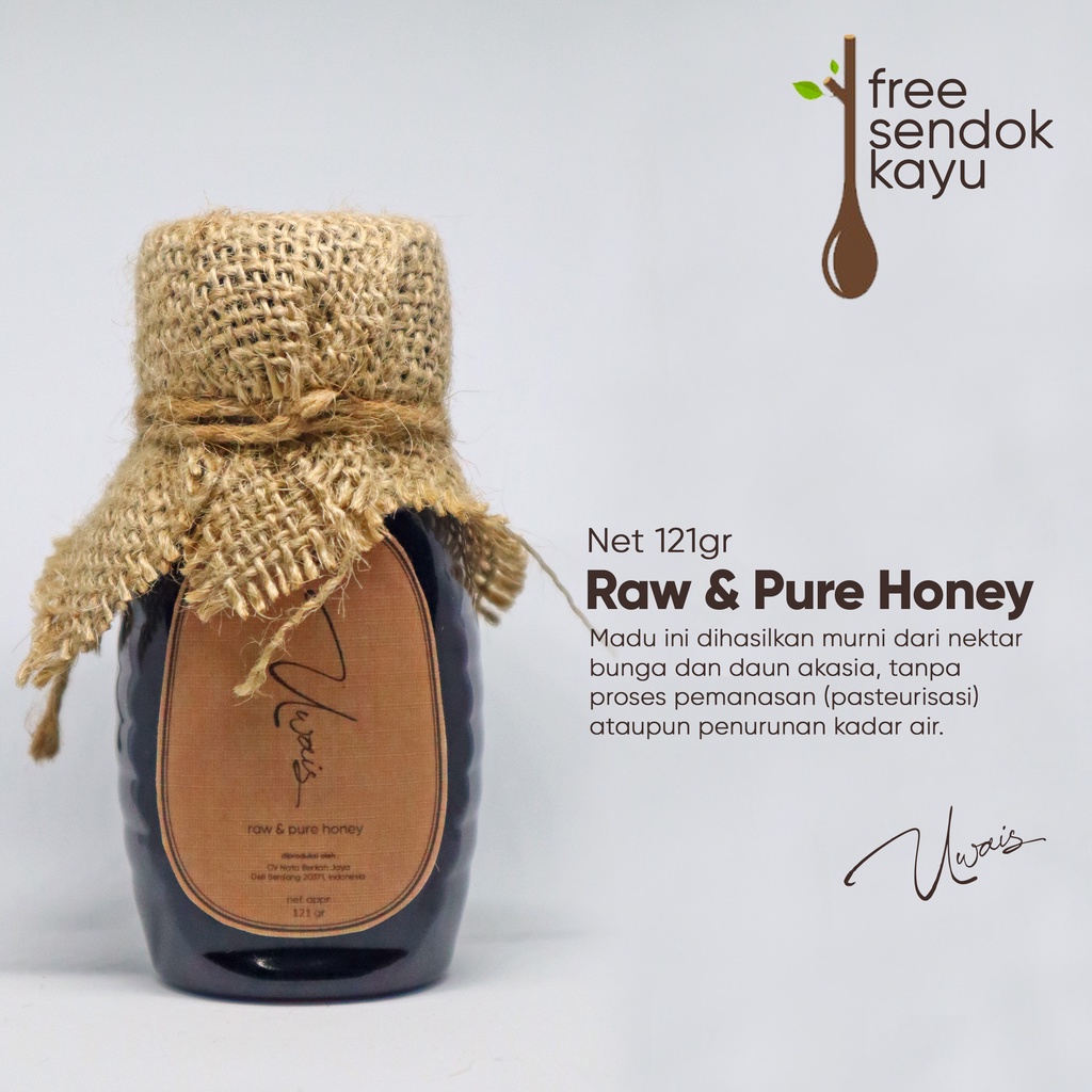 

Madu Murni Asli 121gr Uwais Nektar Akasia100% Alami Pure Natural Raw Honey Kesehatan