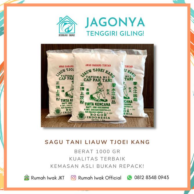 

SAGU TANI LIAUW TJOEI KANG TAPIOKA CAP PAK TANI 1 KG