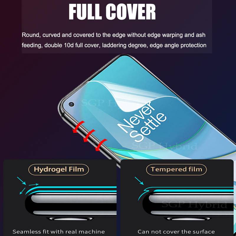 OnePlus 7t / 7 pro / 7 / 7t pro / 6t / 6 / 5t / 5 / 8 / 8 pro / 8t / 9 / 9 pro / 9R  Clear Hydrogel Soft Screen Protector Film