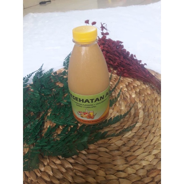 

Jus Bawang Putih Tunggal/Lanang+Jahe Merah+Lemon+Madu+Cuka Apel