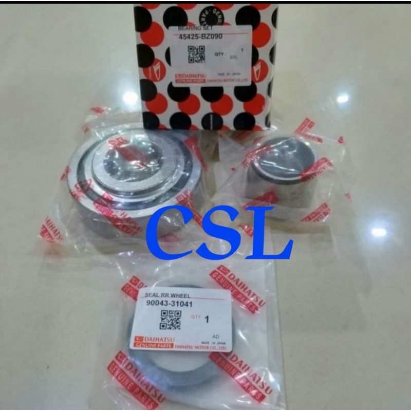 BEARING SET RODA BELAKANG DAIHATSU GRANDMAX LUXIO