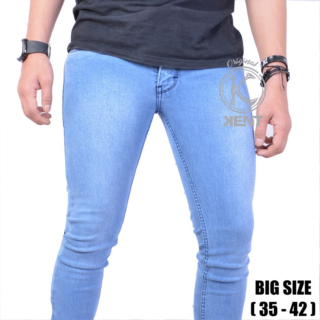 Celana Jeans Pria Celana Panjang Pria Skinny Distro Jumbo Keren Jeans Cowok Dewasa Branded Levis M87