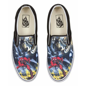 vans slip on iron maiden