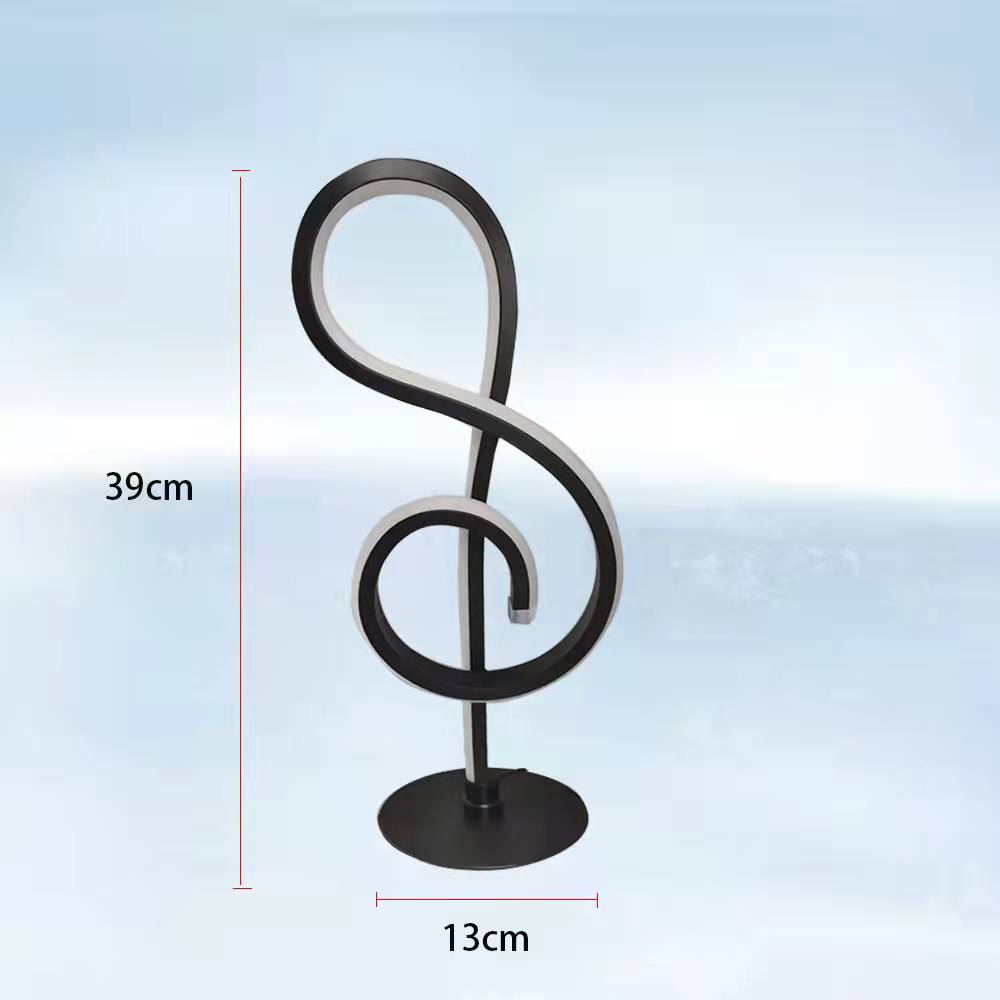 AKN88 - Musical Note Ambient Light - Lampu Hias RGB LED Desain Not Musik