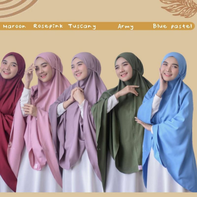 BERGO MARYAM Zaira/JILBAB MARYAM (XXXL)BERGO JUMBO/KERUDUNG MARYAM/KHIMAR MARYAM/HIJAB/SIZE XXXL