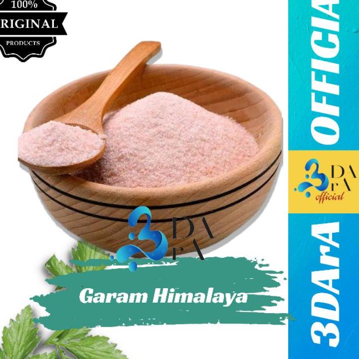 

BRANDS FESTIVAL Garam Himalaya 1kg - Natural Himalayan Pink Salt Premium murah