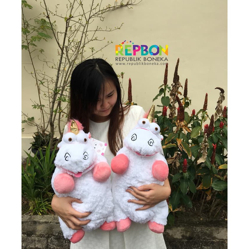 BONEKA UNICORN FLUFFY 53CM DESPICABLE ME IMPOR Diskon