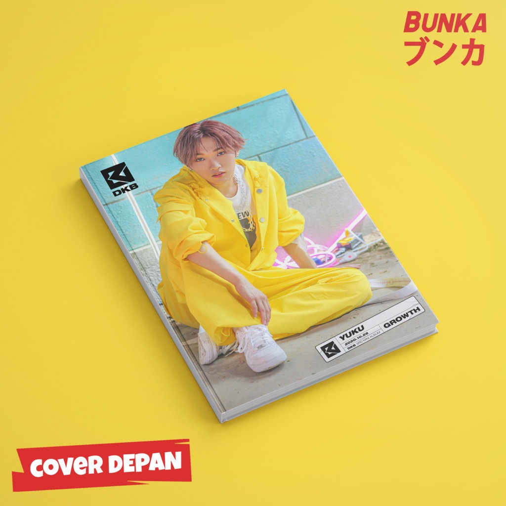 

Notebook KPOP DKB Growth Yuku Hardcover A5 Buku Tulis Catatan Notes Agenda Planner Jurnal