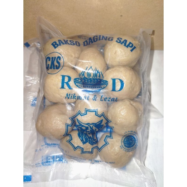 Jual Bakso Daging Sapi Merek R D Isi 10 Butir Murah Shopee Indonesia