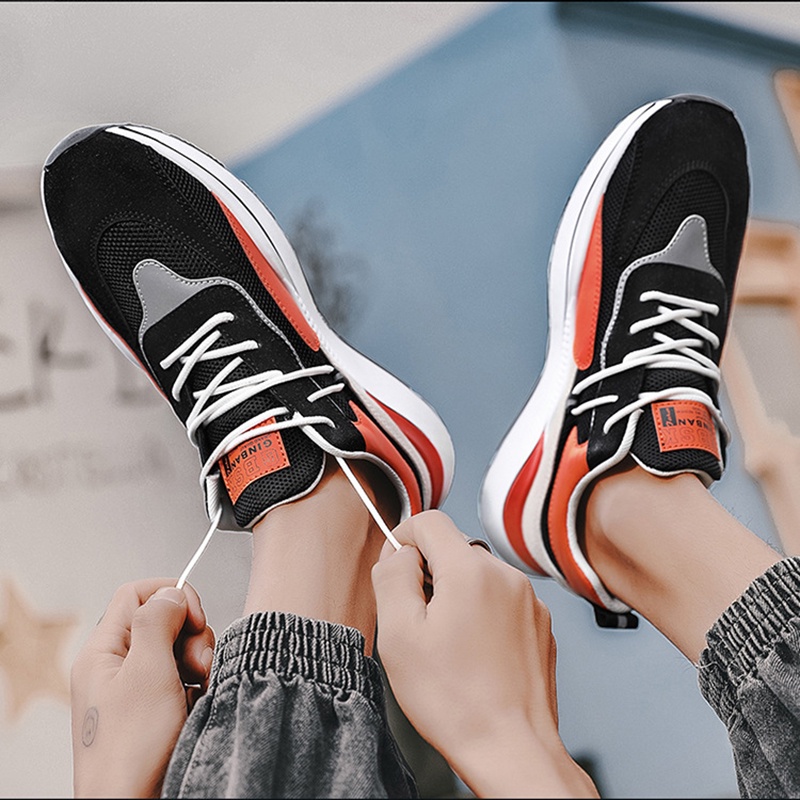 Highland Sepatu Pria Sepatu Sneakers Kuliah Kerja Import Sepatu Fashion KSR704