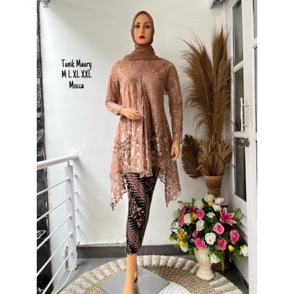 READY TUNIK MAURY // KEBAYA MODERN // BAJU PESTA // BAJU WISUDA // By Jannah Kebaya