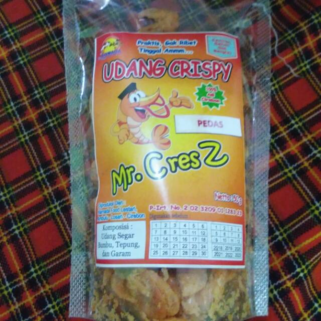 

Oleh oleh khas cirebon, udang crispy
