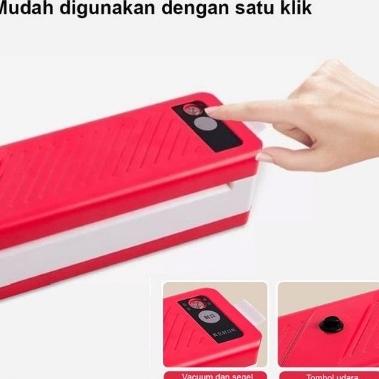 Jangan Ketinggalan order..  Mesin Vacum Sealer Plastik Vacuum Udara Vakum alat bungkus makanan Vipoo