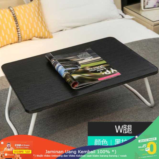 (BISA COD) RVOSTR Meja Lipat Serbaguna Laptop Portable Desk Minimalist Design - I042767